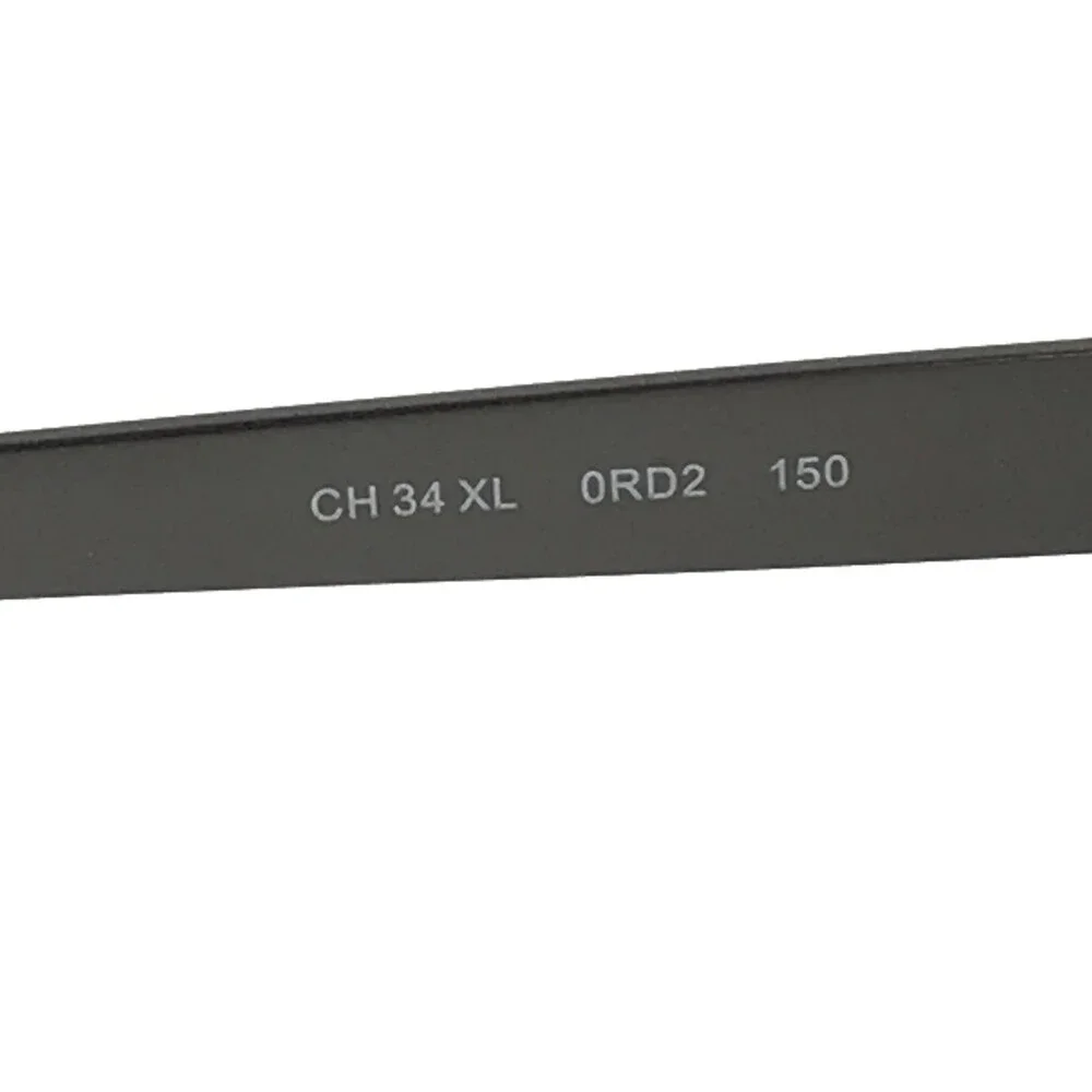 Chesterfield Eyeglasses Frames CH34XL 0RD2 Black Grey Rectangle 57-17-150